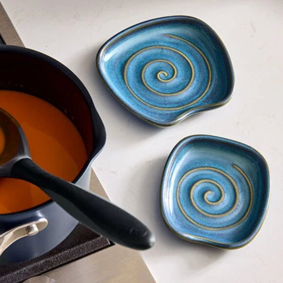 NEW PAMPERED CHEF NESTING SPOON REST SET - Picture 1 of 2